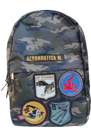 Aeronautica Militare Backpacks, unisex, , ONE SIZE, Camouflage Backpack