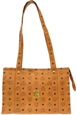 MCM Pre-owned Tote Bags, female, , ONE SIZE, Pre-owned Fabric totes