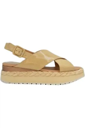 Paloma Barceló Laced Torrone Flat Shoes Ss21