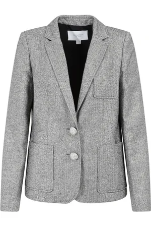Giambattista Valli Cotton Jacket Ivory Black