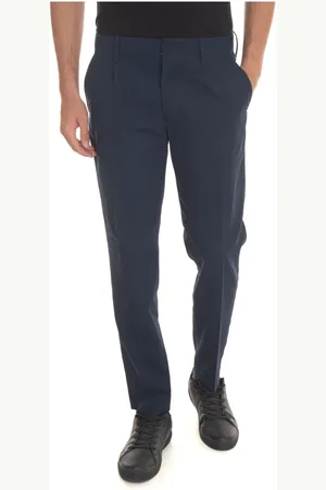 hindustrie Suit Trousers, male, , S, Button closure chino with tailoring vent