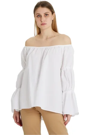 Giorgio Blouses, female, , M, Polka Dot Cotton Shirt