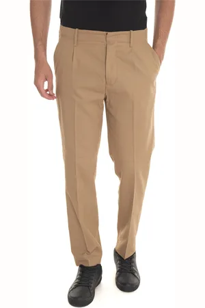 hindustrie Suit Trousers, male, , 2XL, Button closure chino with tailoring vent