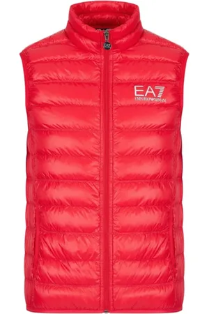 EA7 Vests, male, , XL, American Beauty Down Waistcoat