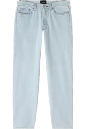 A.P.C. High-waisted Bleached Out Jeans