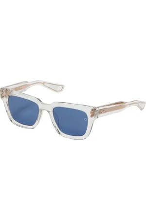 AKONI Sunglasses, male, , ONE SIZE, Crystal Clear Squared Sunglasses