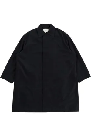 STUDIO NICHOLSON Shirts, female, , M, Drive car coat dark navy