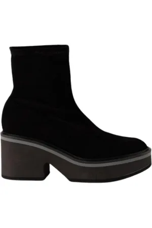 Robert Clergerie Heeled Boots, female, , 4 UK, Albane velvet boots