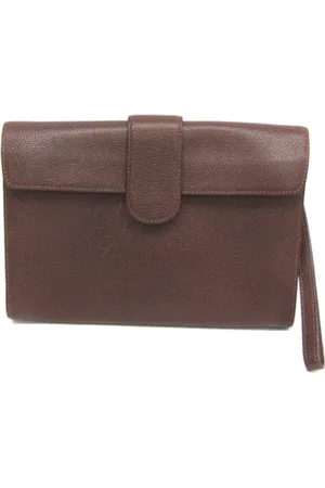 DELVAUX Pre-owned Clutches, female, , ONE SIZE, Pre-owned Leather clutches