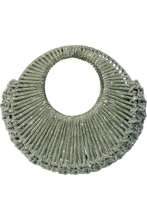 Hibourama Handbags, female, , ONE SIZE, Circular Crystal Handbag