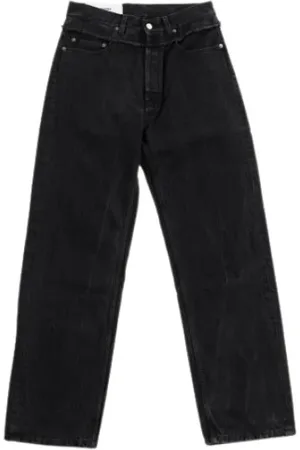 AMBUSH Straight Jeans, male, , W31, waist detail denim Trousers - Size: 30,Colour: 1200