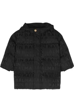 Balmain Winterjackets, female, , 6 M, Padded Jacket with Logo Print