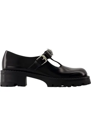 VERSACE Loafers, female, , 7 UK, Leather Derbies