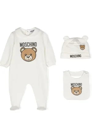 Moschino Sets, unisex, , 9 M, Kids Set Bib Hat Outfit