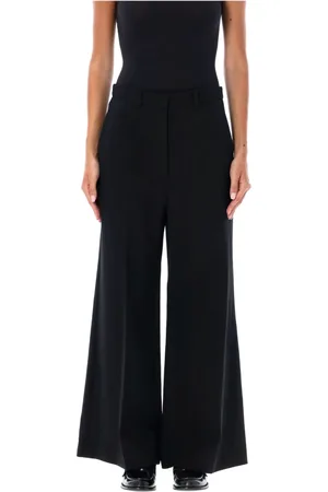 Low Classic Wide Wool Trousers