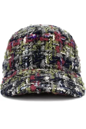 Etro Multicoloured Wool Visor Cap