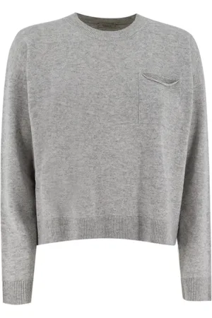PESERICO SIGN Sweatshirts, female, , XS, Classic Jumper with Front Pocket