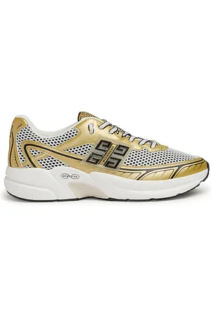 Givenchy Sneakers, male, , 5 UK, Golden Runners Trainers