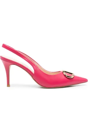 Twin-Set Pumps, female, , 7 UK, Bright Rose Sandal