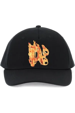 Palm Angels Burning Monogram Baseball Cap