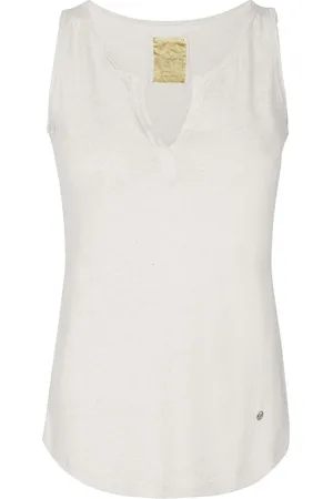 Mos Mosh Tank Top Bluser Ecru