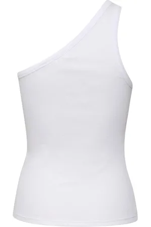 Gestuz Sleeveless Tops, female, , S, One Shoulder Basic Top