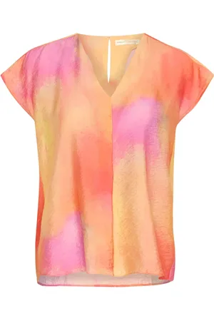 INWEAR T-Shirts, female, , XS, Abstract Print Top Blouse Sky Lights
