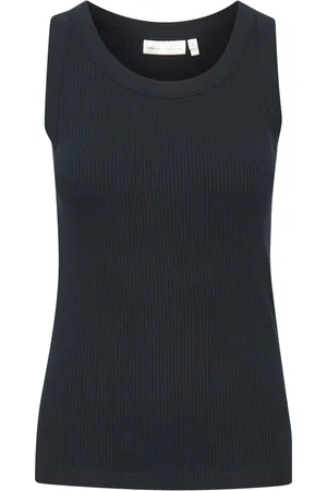 INWEAR Sleeveless Tops, female, , M, Marine Tank Top