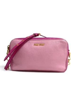 Miu Miu Pre-owned Cross Body Bags, female, , ONE SIZE, Pre-owned Leather shoulder-bags