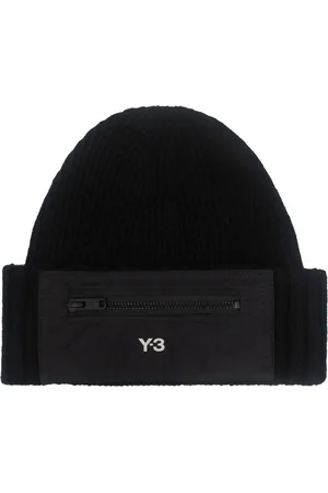 Y-3 Beanies, unisex, , ONE SIZE, Cap with Pocket