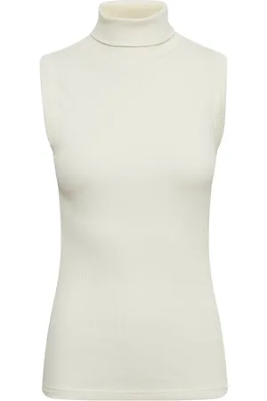 INWEAR Sleeveless Tops, female, , L, Elegant Rollneck Top - Whisper