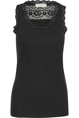 Cream Sleeveless Tops, female, , S, Sleeveless Tops
