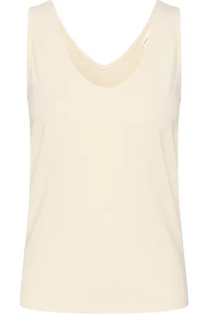 INWEAR Sleeveless Tops, female, , L, Vanilla Esmieiw Top