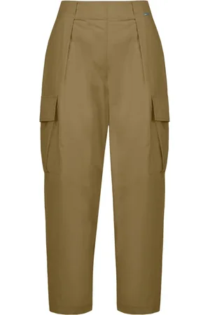 Bomboogie Straight Trousers, female, , L, Parachute Canvas Cargo Trousers