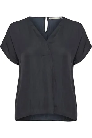 INWEAR Marine Short Sleeve V-Neck Top