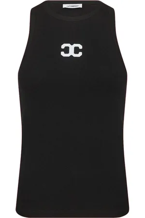 Co`Couture Sleeveless Tops, female, , L, Sporty Tank Top with Logo