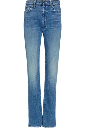 Mother Straight Jeans, female, , W27, High Waist Straight Leg Jeans