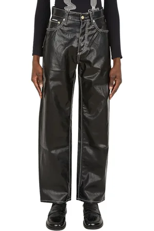 Eytys Leather Trousers, male, , W33, Benz Vegan Leather Trousers