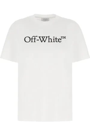 OFF-WHITE T-Shirts, female, , S, Casual Cotton T-Shirt