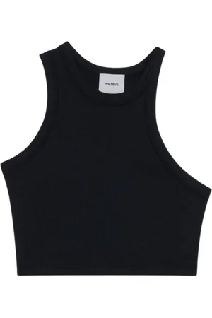 Halfboy Sleeveless Tops, female, , L, Asymmetric Tank Top Crop