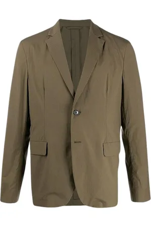 Acne Studios Classic Cotton Blazer with Notched Lapels