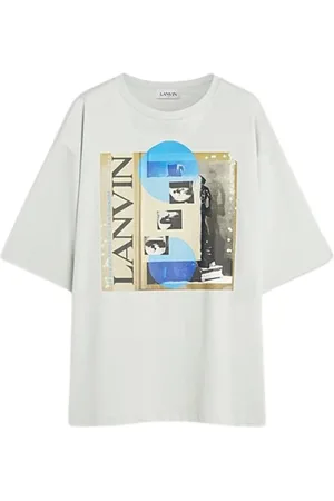 Lanvin T-Shirts, female, , S, Printed Archive Oversized Tee Shirt