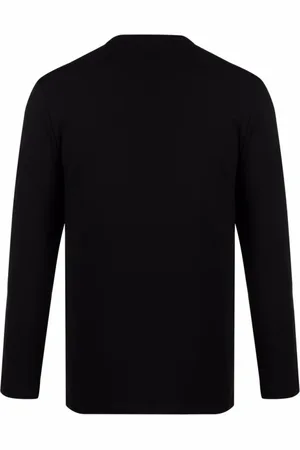 Tom Ford Long Sleeve Tops, male, , XL, Henley Cotton Stretch Jersey