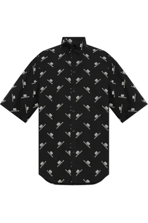 Balenciaga Short Sleeve Shirts, male, , S, Shirt with a pocket