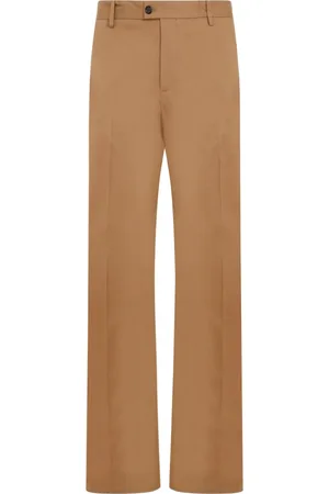 Alexander McQueen Suit Trousers, male, , M, Camel Chino Trousers Nude & Neutrals
