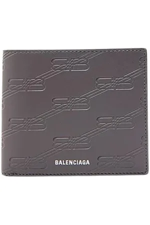 Balenciaga Embossed Leather Wallet