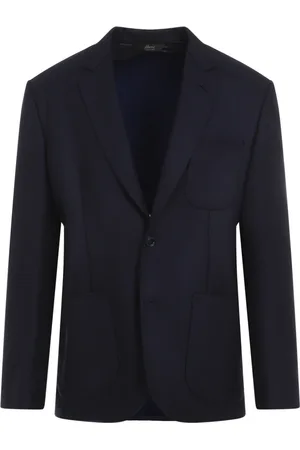 BRIONI Navy Wool Jacket