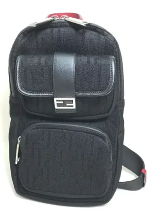 Fendi Pre-owned Cross Body Bags, male, , ONE SIZE, Pre-owned Canvas fendi-bags