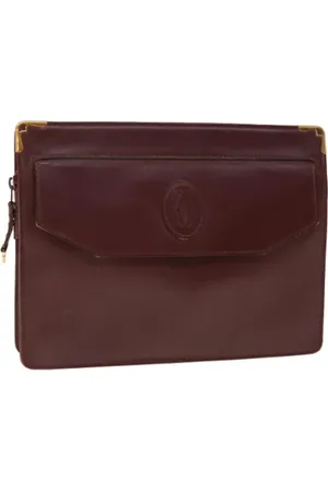 Cartier Pre-owned Clutches, female, , ONE SIZE, Pre-owned Leather clutches