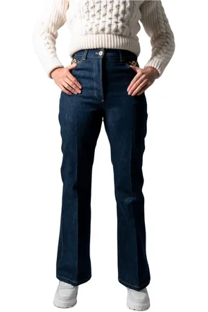 Patou Wide Jeans, female, , L, Flare Denim Trousers in Rodeo